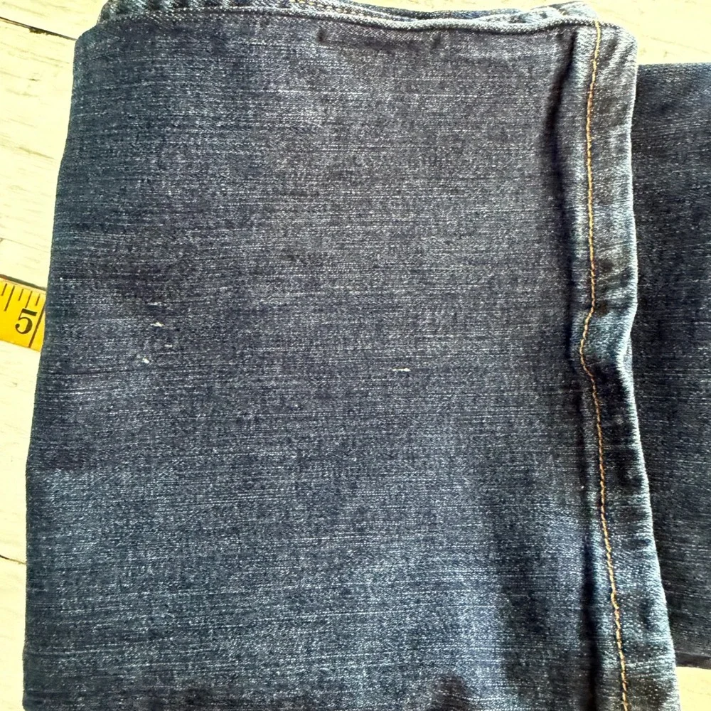 Wrangler‎ Jeans Boys 14 Husky Dark Wash Bootcut Adjustable Waist Denim Western